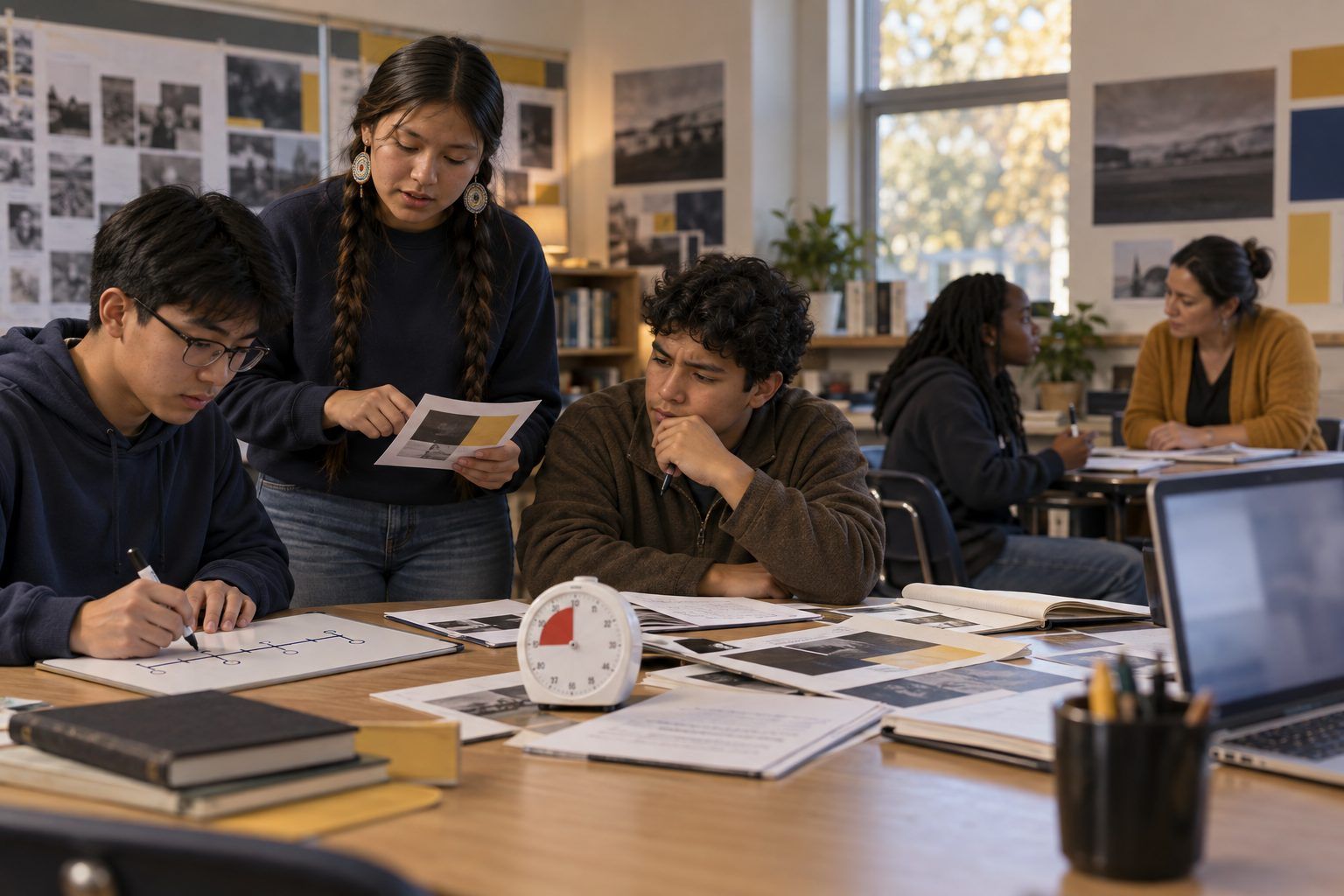 A student newsroom team races a deadline to decide whether an election tip can be published.